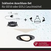 Paulmann 92460 Nova Plus LED-inbouwlamp LED GU10 Zwart (mat) - thumbnail