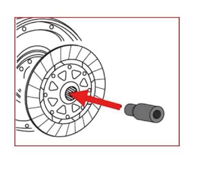 Koppelings-centerdoorn Ø 26,5 mm voor SAC-koppelingen voor BMW KS Tools 150.2403