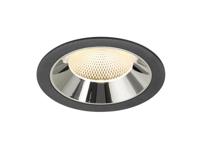 SLV InbouwspotNuminos XL zwart/chroom 3000K - 40gr - 1009941 - thumbnail