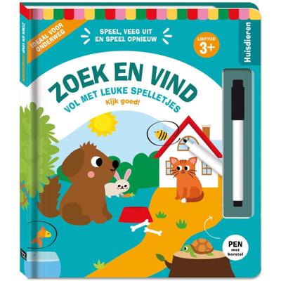 Zoek en vind - Huisdieren 3+