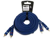 RCA Kabel - 5M Blauw (CL195) - thumbnail