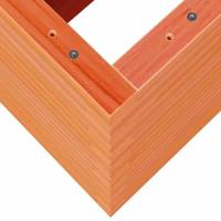 Plantenbak 110x40x68,5 cm massief grenenhout wasbruin - thumbnail