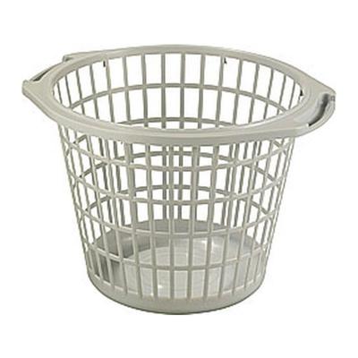 Wasmand Rond 48 cm Grijs