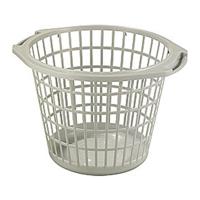 Wasmand Rond 48 cm Grijs - thumbnail