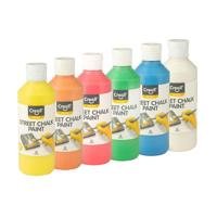 Stoepkrijtverf creall chalk paint 6 kleuren 250ml - thumbnail