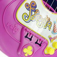 Kindergitaar Reig Party 4 Touwen Elektrisch Blauw Paars - thumbnail