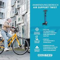 CONTEC vloerpomp "air support twist" ct hand compressor air support twist black/blue - thumbnail