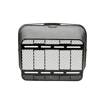 RIXEN & KAUL bagagemand, voor- en achterop "city cargo" fr./rear basker r&k city cargo black