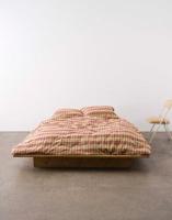 Marc O'Polo Marc O'Polo Hillan Kussensloop Dark coral 60x70 - thumbnail