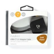Nedis USB-C-adapterkabel | Type-C Male - VGA Female | 0,2 m | Antraciet - thumbnail