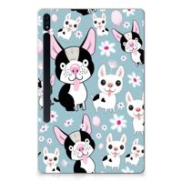 Samsung Galaxy Tab S7 Plus | S8 Plus Back Case Hondjes - thumbnail