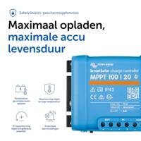 Victron Energy SmartSolar MPPT 100/20 (up to 48V) Retail Laadregelaar voor zonne-energie MPPT 48 V 20 A - thumbnail