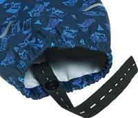 Playshoes regenpak overall Bouwwagens Marine-104 - thumbnail