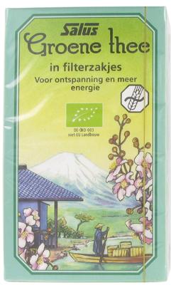 Salus Groene Thee Zakjes 15st