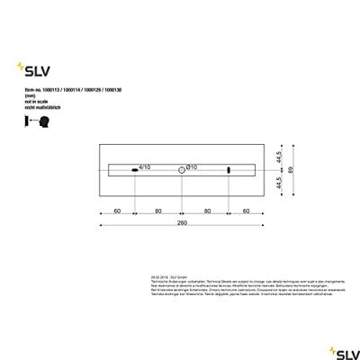 SLV Richtbare spotsKalu Led 2-lichts - 2x24w zwart - 1000129