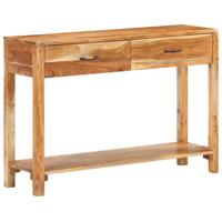 Dressoir 110x30x75 cm massief acaciahout - thumbnail