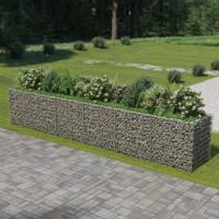 Gabion plantenbak verhoogd 540x90x100 cm gegalvaniseerd staal - thumbnail