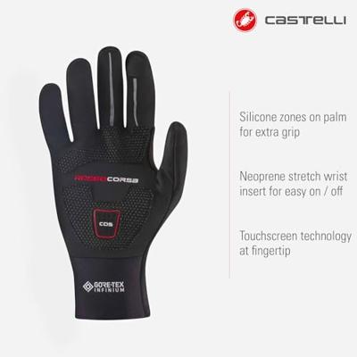 Castelli Perfetto RoS glove fietshandschoenen zwart heren XL