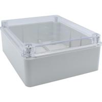 Kabeldoos - Lasdoos - Velvalux Panoboxpro - Verdeeldoos - IP65 - IK10 - 200x250x90mm - Grijs - Transparant Deksel - thumbnail