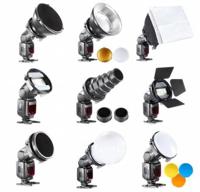 Bresser BR-SET 9 delige Speedlite Strobist set - thumbnail