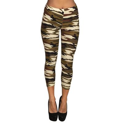 Legging Leger Camouflage Print