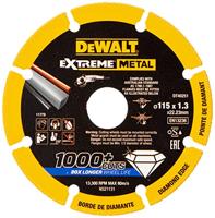 DeWALT DT40251 EXTREME™ Metal Diamant Doorslijpschijf 115mm - thumbnail