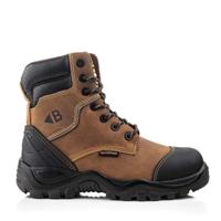BuckBootz Werkschoen BSH008WPNM Hoog S3 + KN | Bruin | Maat 47 - 00.176.031.47 - thumbnail