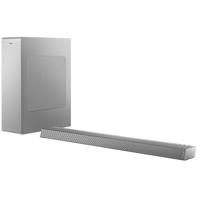 Philips Audio TAB6405/10 B6405/10 SoundBar met Draadloze Subwoofer (2.1-Kanaals, 140 W Uitgangsvermogen, Bluetooth, Dolby Audio, HDMI ARC, Superslank Design, Gentegreerde Wandsteunen) - Zilver - thumbnail