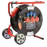 Schwabe Mammoet haspel H07RN-F5G6 3x230V, 1x400V/16A, 2x400V/32A 40m - thumbnail