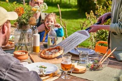 Ooni Bamboo Pizza Peel & Serving Board grillbestek - thumbnail