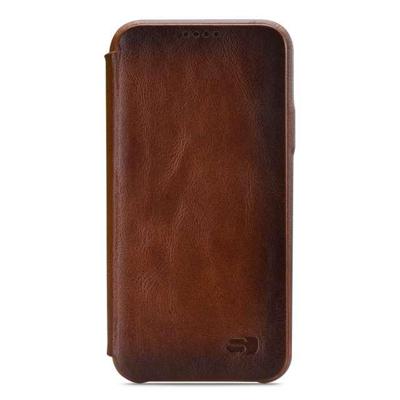 Senza Desire Skinny Leather Booklet Apple iPhone 6/6S Burned Cognac Senza Desire Skinny Leather Booklet Apple iPhone 6/6S Burned Cognac