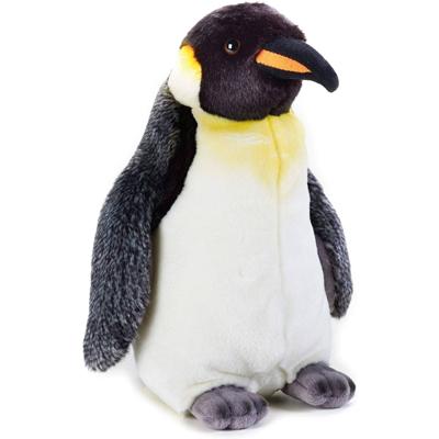 National Geographic knuffel pinguïn junior 26 cm pluche wit/zwart