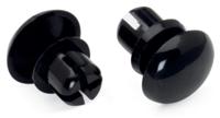 Wago 890 601 bevestigingspin 5.1x1.5-2.5 zwart - thumbnail