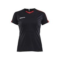 Craft 1905567 Progress Contrast Jersey W - Black/Bright Red - XS - thumbnail