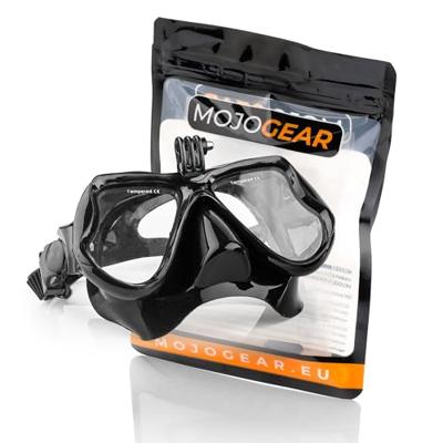 MOJOGEAR duikbril met GoPro mount en case