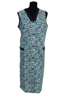 Ma flodder schort - Jasschort - Lila/blauw bloemetje-5 - thumbnail