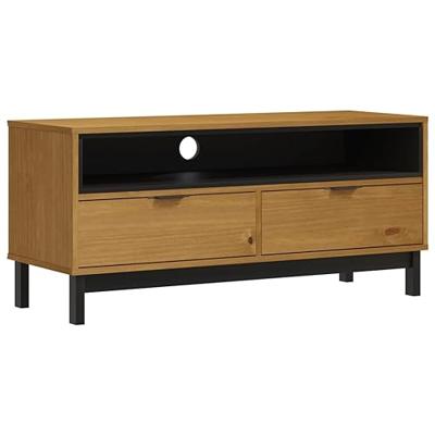 TV-meubel FLAM 110x40x50 cm massief grenenhout