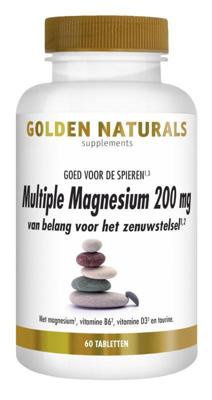 Golden Naturals Multiple Magnesium 200mg Tabletten Golden Naturals Multiple Magnesium 200mg Tabletten