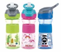 Nuby Flip it beker zachte tuit 360ml 3+ jaar 1 Stuks - thumbnail