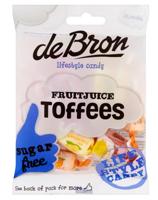 De Bron Fruitjuice Toffees Suikervrij - thumbnail
