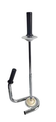 Berger & Schröter Stretchfolie Staal (l x b) 250 mm x 150 mm Zilver, Zwart 1 stuk(s)