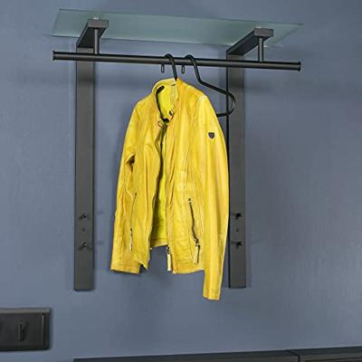 Wandkapstok Bavo Zwart