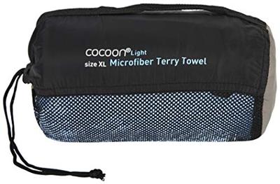 Cocoon Terry Towel Ultralight, Large, Light Blue Handdoek Reishanddoek Light Blue
