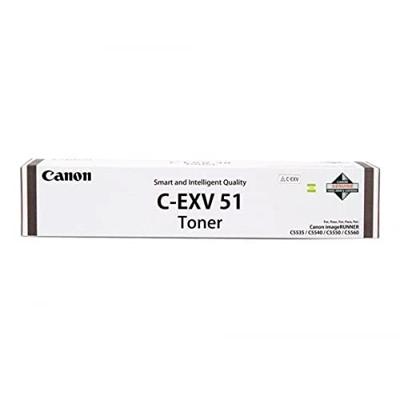 Tonercartridge Canon C-EXV 51 zwart