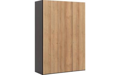 Goossens Kledingkast Easy Storage Ddk, Kledingkast 153 cm breed, 220 cm hoog, 3x draaideur Goossens Kledingkast Easy Storage Ddk, Kledingkast 153 cm breed, 220 cm hoog, 3x draaideur