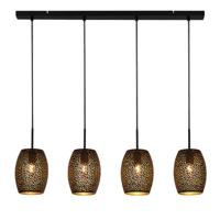 Searchlight Hanglamp EetkamerLaser - 19231-4BGO - thumbnail