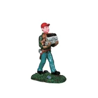 Lemax fuel for the fire kerstdorp figuur type 1 Vail Village 2009 - thumbnail