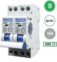 Enzo gacia fornuis automaat 2 x 16a. b kar 2p gacia - 4517795 - thumbnail