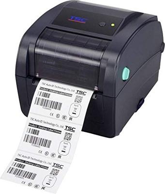TSC TC200 Labelprinter Warmtetransmissie, Thermisch 203 x 203 dpi Etikettenbreedte (max.): 108 mm USB, RS-232, Parallel, LAN