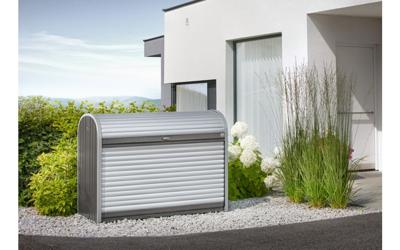 Biohort metalen oprolbox Storemax 117x73x109 cm- Boogdak- Metaal- Biohort Biohort metalen oprolbox Storemax 117x73x109 cm- Boogdak- Metaal- Biohort